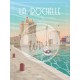 Affiche La Rochelle 50x70cm par Wim'