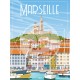 Affiche Marseille par Wim'