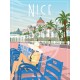 Affiche Nice par Wim'