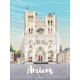 Affiche Amiens "La Cathédrale" 50x70cm par Wim'