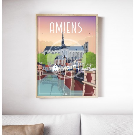 Amiens - 50 x 70 cm - par Wim'