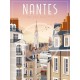 Affiche Nantes "Toi, Toi mon Toit Nantais" 50x70cm par Wim'