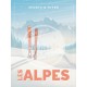 Affiche Montagnes "Les Alpes" 50x70cm par Wim'