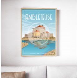 Affiche Ambleteuse 50x70cm