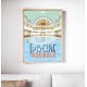 Affiche Lille "Piscine Roubaix" par Wim' 