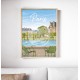 Affiche Paris "Jardin des Tuileries" 50x70cm par Wim'