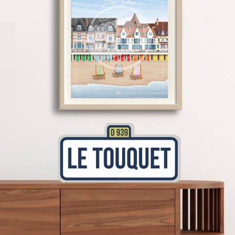 Panneau Le Touquet 