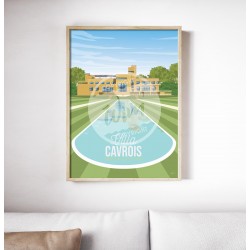 Affiche Lille "Villa Cavrois" par Wim'