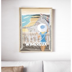 Affiche Wimereux "Grand Hôtel" 50x70cm