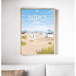 Affiche Blériot 50x70cm