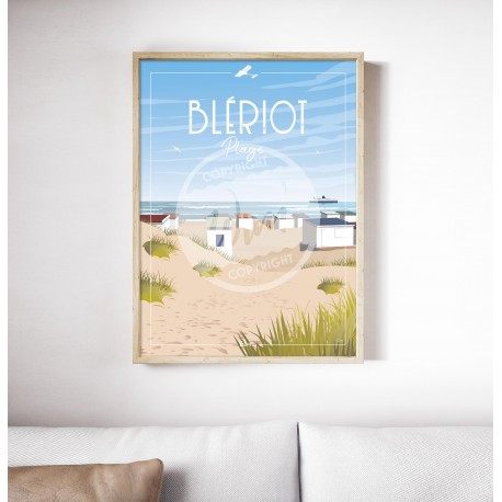 Affiche Blériot par Wim'