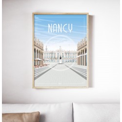 Affiche Nancy 50x70cm