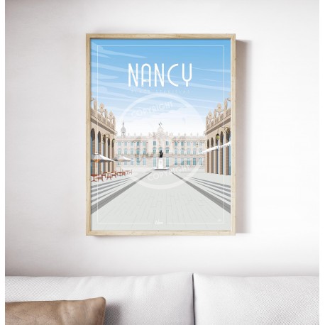 Affiche Nancy par Wim'