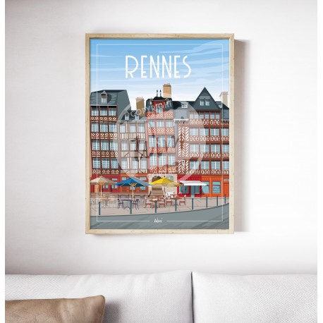 Rennes "Détente à Rennes" par Wim'