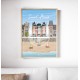 Affiche Saint-Malo - "Plage du Sillon" par WIm'