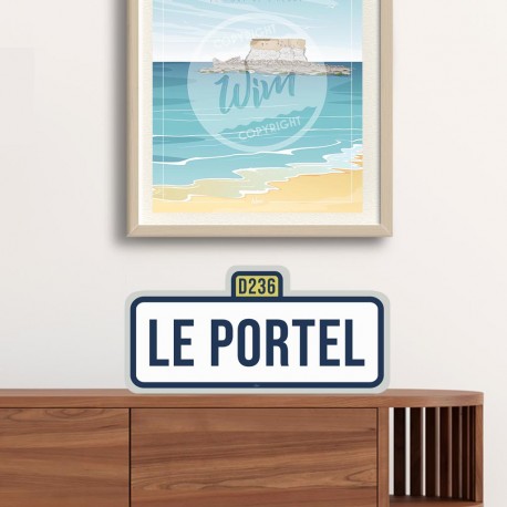 Panneau Le Portel par Wim'