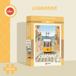 Puzzle / Affiche "Lisbonne" / 48x68cm