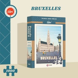 Puzzle / Affiche "Bruxelles" / 48x68cm