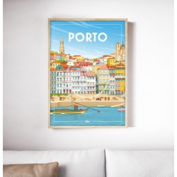 Affiche Porto 50x70cm