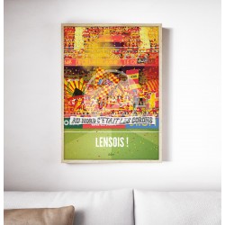 Affiche Lens "Lensois !" 50x70cm