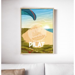 Affiche Dune du Pilat par Wim'