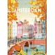 Affiche Amsterdam "Détente à Amsterdam" 50x70cm