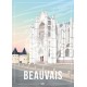 Affiche Beauvais 50x70cm