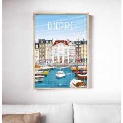 Dieppe Poster 50x70cm