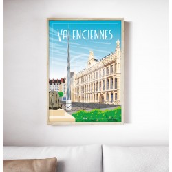 Valenciennes Poster / 50x70cm