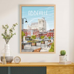 Affiche Abbeville 50x70cm