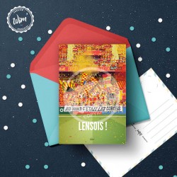 Carte postale Lens - "Lensois !" / 10x15cm