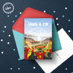 Lens - "Sang&Or" Postcard / 10x15cm