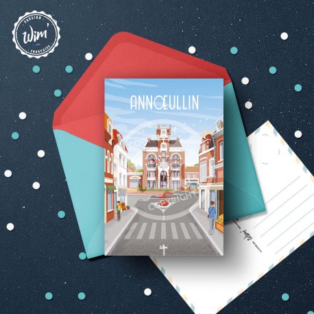 Annoeullin Postcard |10x15cm | Par Wim'