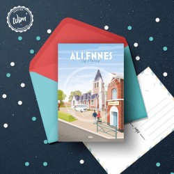 Allennes-Les-Marais Postcard  /  10x15cm