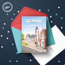 Allennes-Les-Marais Postcard|10x15cm | Par Wim'