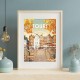 Affiche Tours 30x40cm