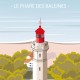 Île de Ré - "Le Phare des Baleines" Postcard |10x15cm