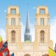 Affiche Orléans - "Rue Jeanne d'Arc"