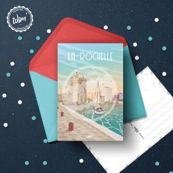 Carte Postale "La Rochelle" / 10x15cm