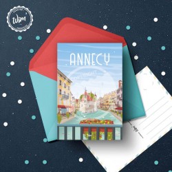 Carte postale Annecy  / 10x15cm