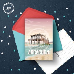 Arcachon Postcard   /  10x15cm