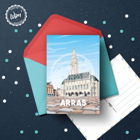 Arras Postcard  / 10x15cm