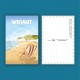 Wissant - "Détente à Wissant"Postcard  / 10x15cm