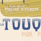 Carte postale Le Touquet - "Piscine"  / 10x15cm