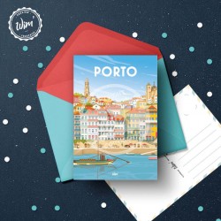 Carte Postale Porto  /  10x15cm