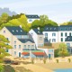 Bretagne postcard  /  10x15cm