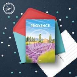 Carte postale Provence  / 10x15cm