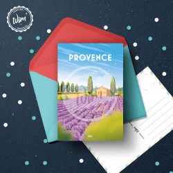 Provence postcard  / 10x15cm