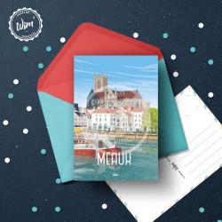 Meaux Postcard / 10x15cm