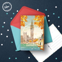 Carte Postale Londres / 10x15cm